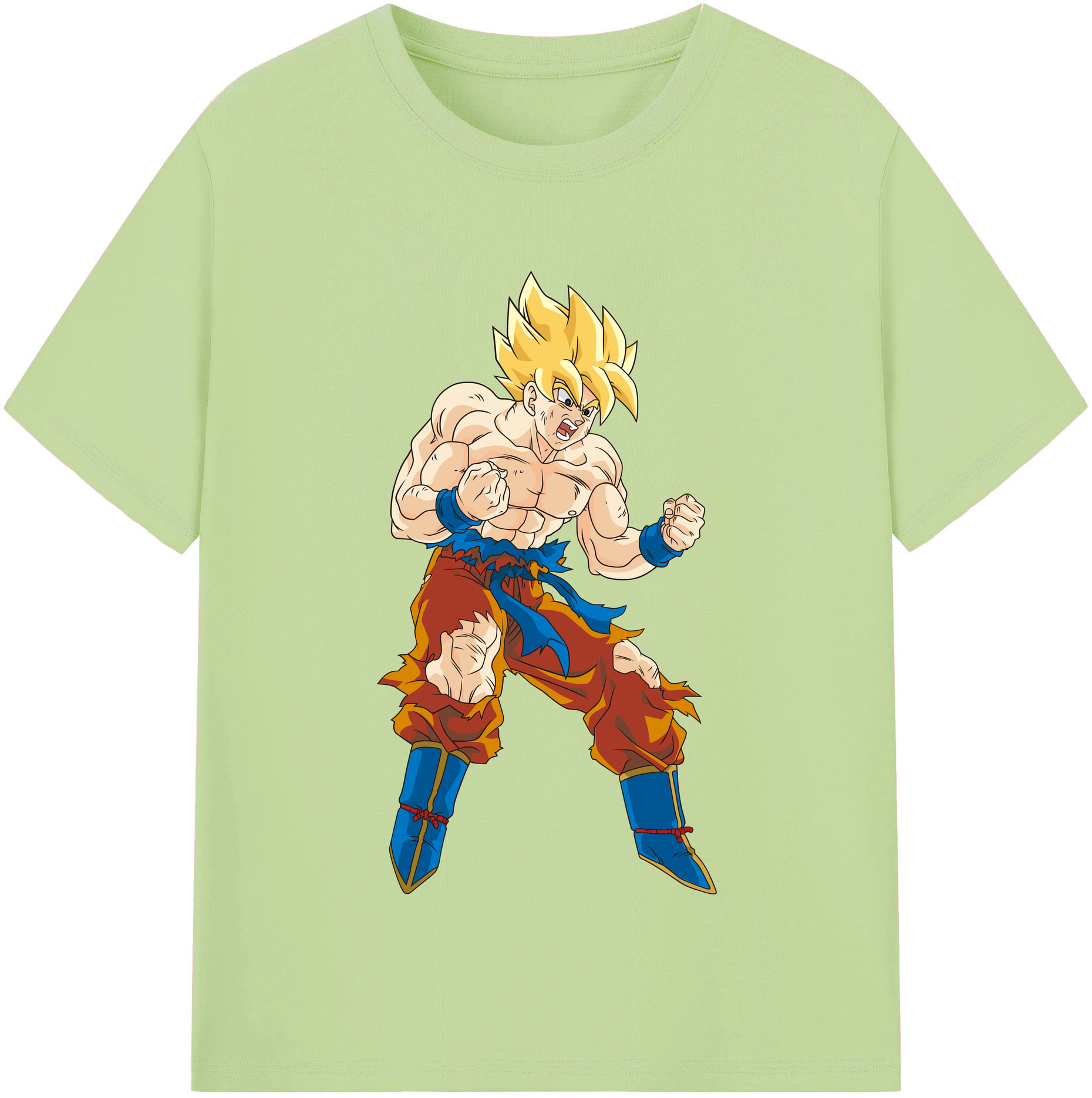 （画像用） ドラゴンボール 孫悟空（そん ごくう）Son Goku カカロット DRAGON BALL Kakarotto 綿100％半袖Tシャツ（フロントプリント）